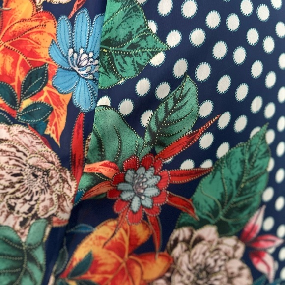 CQ by CQ Short Ruffle Sleeve Semi-Sheer Dress (655) - Picture 10 of 13